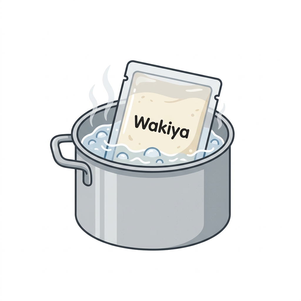 スープの湯煎